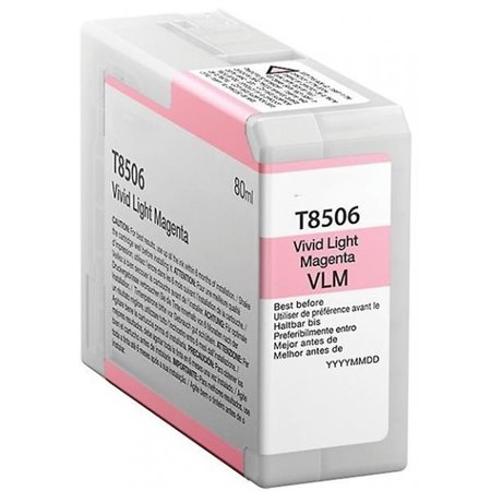 Epson T8506 Tinteiro Magenta Light Pigmentado - Compatível