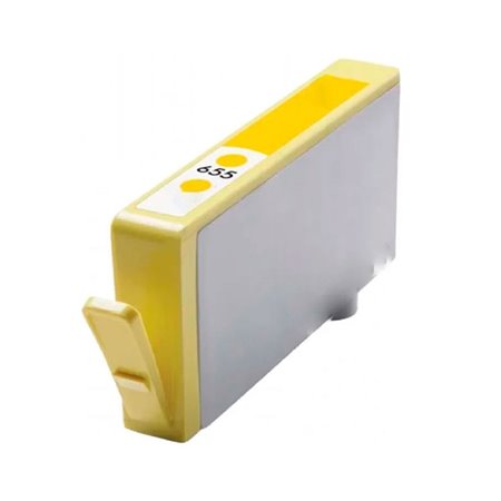 HP 655 Tinteiro Amarelo - Compatível