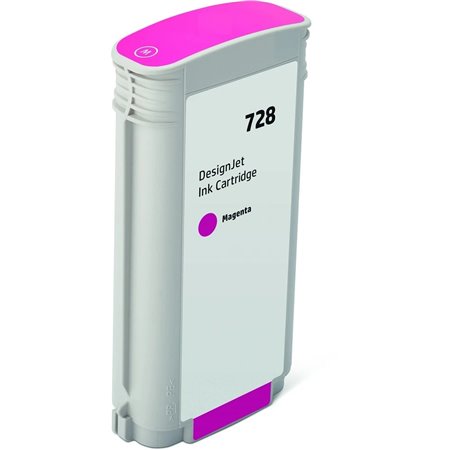 HP 728 Tinteiro Magenta - Compatível