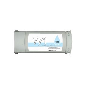 HP 771C Tinteiro Cyan Light Pigmentado - Compatível