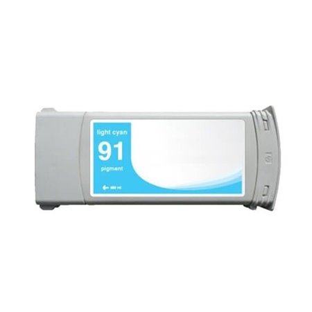 HP 91 Tinteiro Cyan Light Pigmentado - Compatível