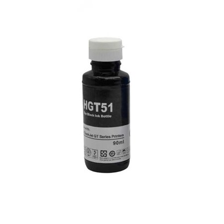 HP GT51 Preto Garrafa de Tinta - Compatível