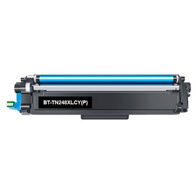 Brother TN248XLCY Toner Cyan - Compatível Brother TN248XL Cyan Cartucho de Toner Generico - Reemplaza TN248XLC
