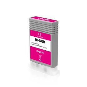 Canon PFI030MG Tinteiro Magenta - Compatível Canon PFI030 Magenta Cartucho de Tinta Pigmentada Generico - Reemplaza 3491C001