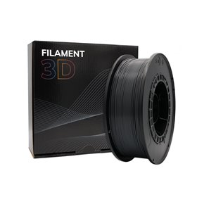 Filamento 3D PLA - Diametro 1.75mm - Bobina 1kg - Color Grafito