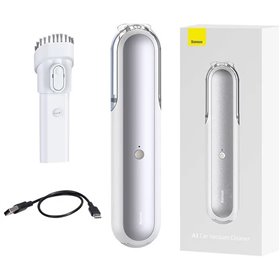 Aspirador Portátil S/ Saco 30W Branco Baseus Aspirador Portátil S/ Saco 30W Branco Baseus