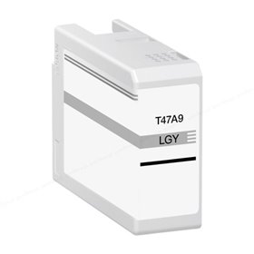 Epson T47A9 Tinteiro Cinza Claro - Compatível Epson T47A9 Tinteiro Cinza Claro - Compatível
