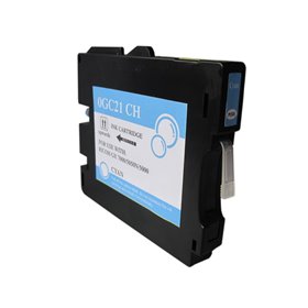 Ricoh GC21C Tinteiro Cyan de Sublimação - Compatível Ricoh GC21C Tinteiro Cyan de Sublimação - Compatível