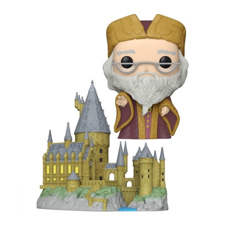 Funko Pop Town Aniversário de Harry Potter Dumbledore com Hogwarts 57369