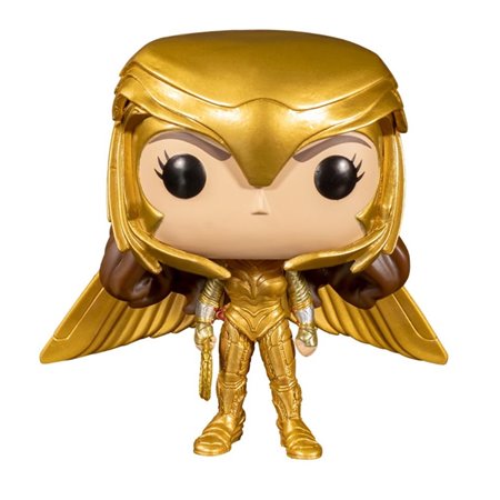 Funko Pop DC Mulher Maravilha 1984 Mulher Maravilha Terno Dourado Asas Estendidas 46661