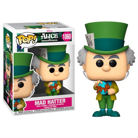 Funko Pop Disney Alice no País das Maravilhas 70º Chapeleiro Maluco 55736