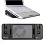Suporte - base de resfriamento para laptop phoenix jetcooler extensível de 7 polegadas a 15,6 polegadas