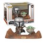 Funko Pop Star Wars O Mandaloriano O Mandaloriano e Baby Yoda