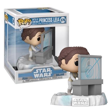 Funko Pop Deluxe Star Wars Princesa Leia na Base de Batalha no Echo 45901