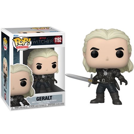 Funko Pop Series TV The Witcher Geralt of Rivia com opção Chase 57814