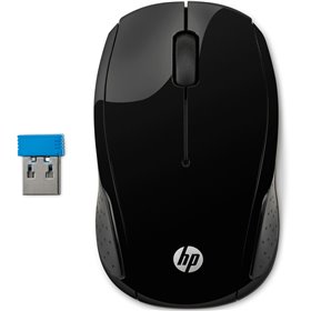Mouse mouse hp óptico sem fio sem fio 220 preto