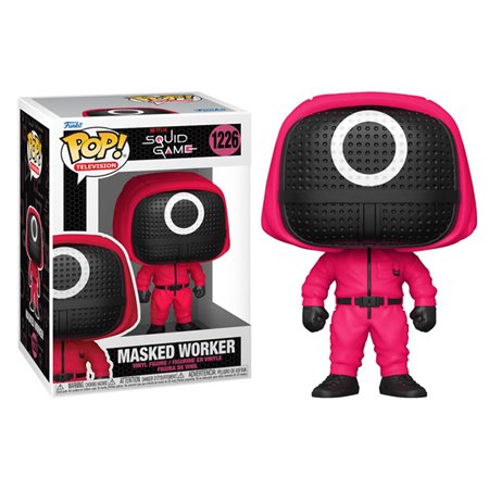 Funko Pop Série de TV The Squid Game Red Soldier Circle Mask 64799