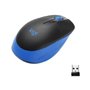 Mouse mouse logitech m190 em tamanho real óptico sem fio sem fio azul