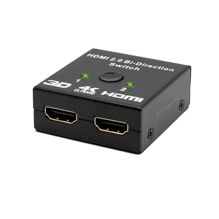 Hub 2 hdmi splitter 4k com chave manual