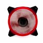 Ventilador de jogos com led vermelho Phoenix anel duplo de 120 mm