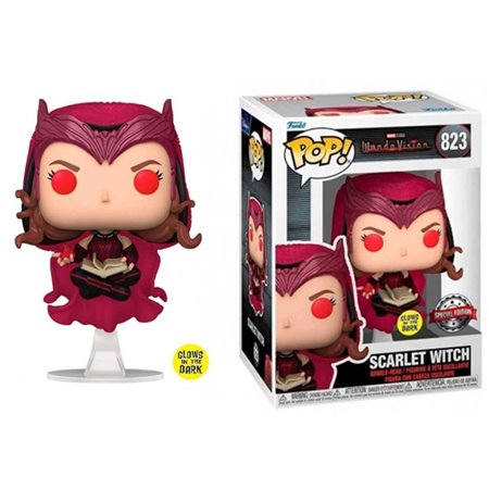 Funko Pop Marvel Wandavision brilha Feiticeira Escarlate 62345