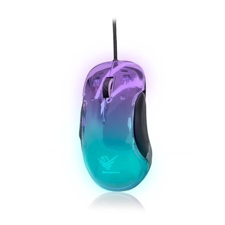 Mouse para jogos RGB transparente Banshee