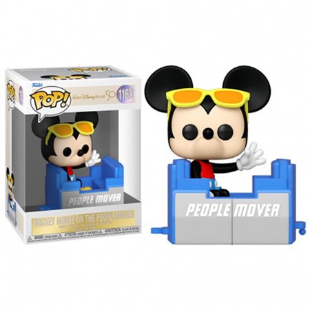 Funko Pop Disney Walt Disney Aniversário 50º People Mover Mickey 59507