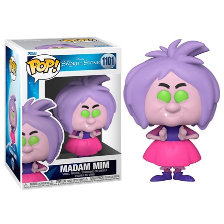 Funko Pop Disney A Espada e a Pedra Merlin A Encantadora Madame Mim 49154