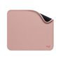 Logitech desk mat studio series mouse pad rosa escuro
