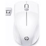 Mouse mouse hp óptico sem fio inalambrico 220 - até 1600dpi - branco como a neve