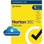 Antivírus norton 360 deluxe 50gb espanhol 1 usuário 5 dispositivos 1 ano esd electronica drmkey gum