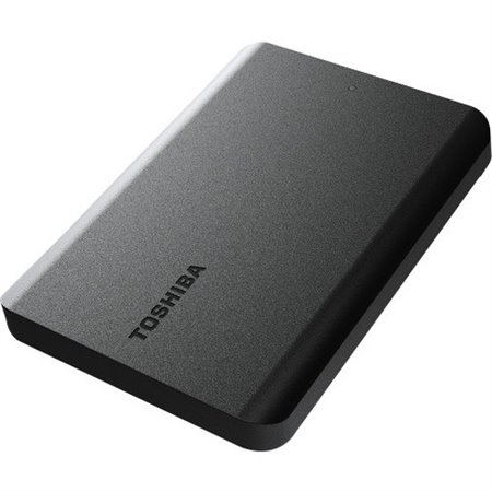 Disco rígido externo hdd toshiba 1 tb canvio basic 2.5 polegadas usb 3.2 preto