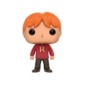 Funko Pop Harry Potter Ron Weasley com suéter com letra R 10996