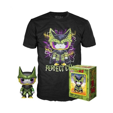 Funko Pop Dragon Ball Z Perfect Cell + Camiseta Tamanho Aleatório Ut - 56669