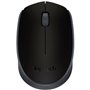 Mouse logitech m171 óptico sem fio sem fio preto