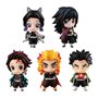 Pack 5 figuras megahouse demon slayer kimetsu no yaiba sailor tanjiro & the hashira set a