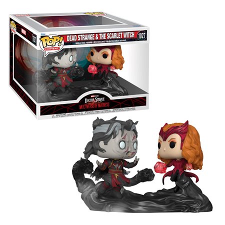 Funko Pop Moments Marvel Doctor Strange Multiverse Of Madness Doctor Strange Necromance vs Scarlet Witch 60915