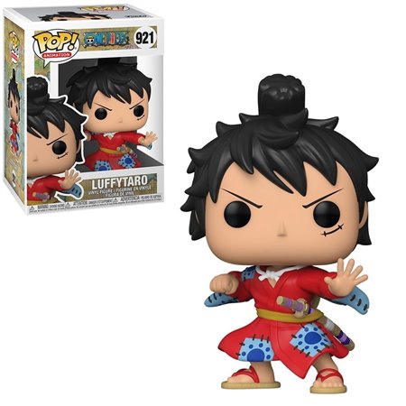 Funko pop animação one piece wano luffy em kimono luffytaro 54460