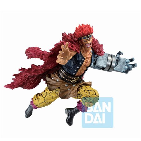 Figura bandai ichibansho uma peça wano country terceiro ato eustass kid