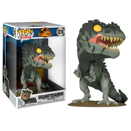 Funko Pop Jumbo Cinema Jurassic Park World Dominion Giganotosaurus 55378