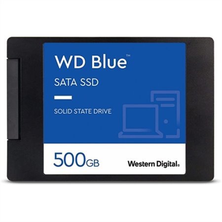 Disco rígido interno sólido hdd ssd wd western digital blue wds500g3b0a 500gb 2,5 polegadas sata 3