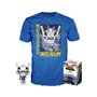 Pop & Tee My Hero Academia Tenya Iida Ingenium (Full Mech Suit) Funko + Camiseta Tamanho L