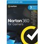 Antivírus norton 360 para gamers 50gb espanhol 1 usuário 3 dispositivos 1 ano caixa genérica rsp mm pastilha