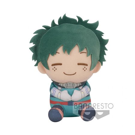 Banpresto my hero academia grande pelúcia izuku midoriya pelúcia