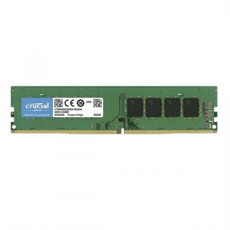 Memória RAM ddr4 8gb crucial - dimm - 3200 mhz - pc4 21300 cl22