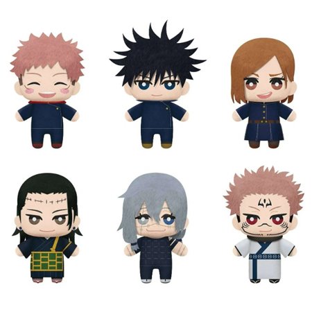 banpresto pelúcia jujutsu kaisen tomonui pelúcia assort série 3 1 unidade aleatória