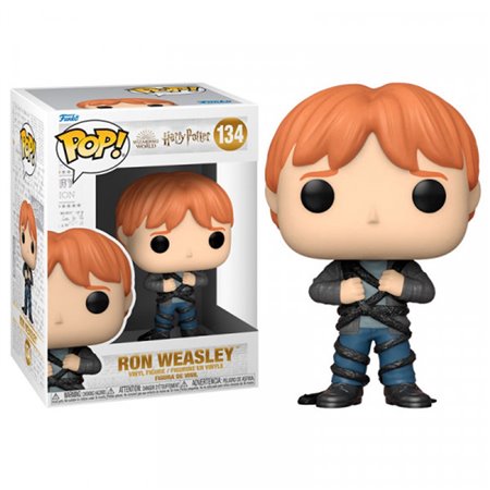 Funko Pop Harry Potter Ron Weasley Armadilha de planta de pedra filosofal