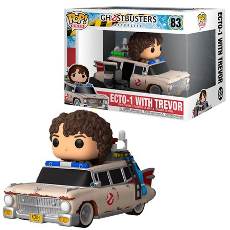 Funko Pop Ride Super Deluxe Cinema Ghostbusters Afterlife Ecto 1 com Trevos 47679