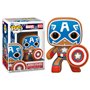 Funko Pop Marvel Natal Biscoito de Gengibre Capitão América 50657