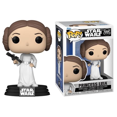 Funko Pop Star Wars Novos Clássicos Princesa Leia 67535